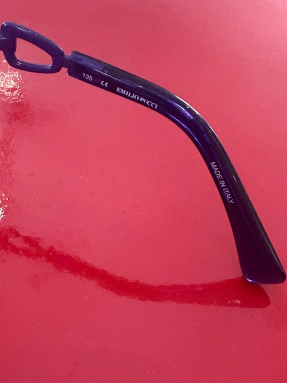 Pucci Women’s Purple Fashion Sunglasses Designer Style made in Italy great cond - Picture 12 of 15